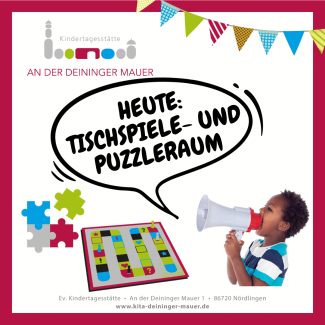 Tischspiele und Puzzleraum