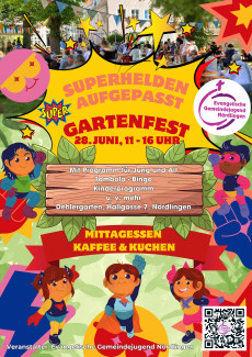 Plakat Gartenfest