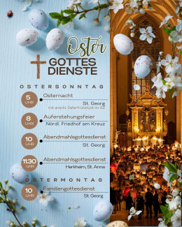 Gottesdienste am Osterfest