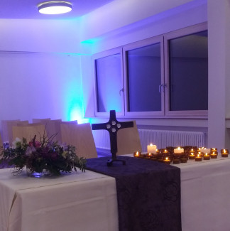 Gottesdienst im Gemeindezentrum im Wemdinger Viertel