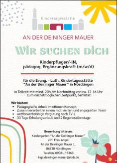 Stellenanzeige
