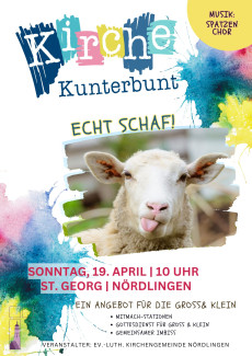 Plakat Kirche KunterBunt