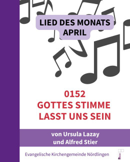 Lied des Monat April