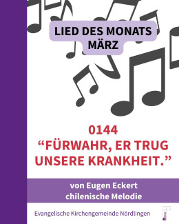 Plakat für das Lied imMonat März