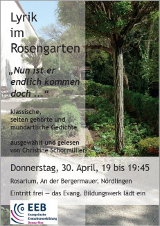 Plakat der Veranstaltung