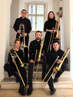 Das Ensemble mit seinen Intrumenten