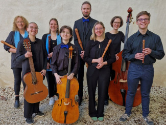 Das Ensemble mit seinen Instrumenten