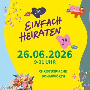 Plakat Einfach Heiraten